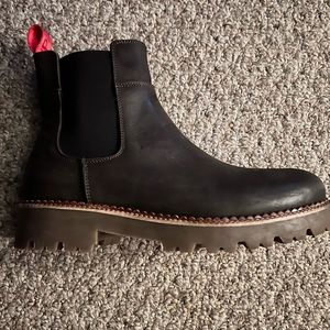 Pajar Brand Brown Leather Lug Sole Boot